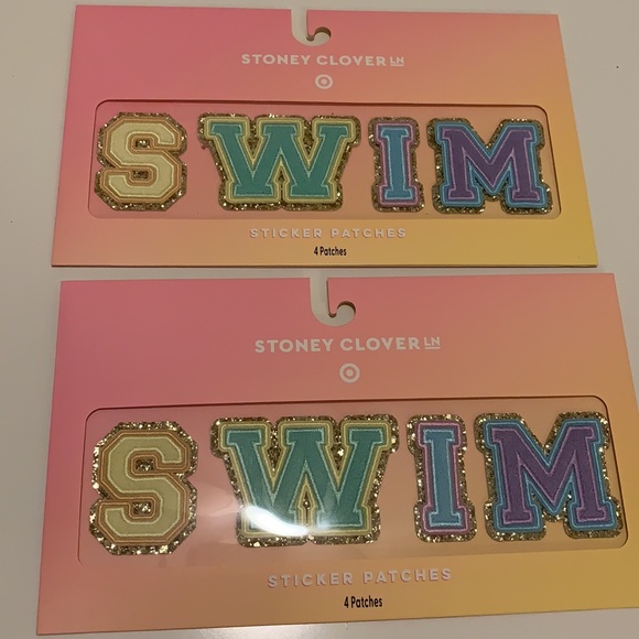 🎉ONE LEFT🎉 Stoney Clover Lane x Target SWIM Patch 4 Pieces - Picture 2 of 7